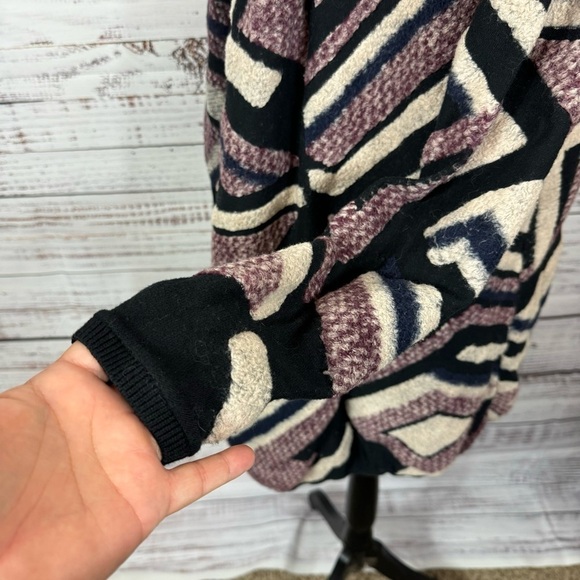 Lucky Brand waterfall front chevron size XS long sleeve cardigan‎ - Picture 3 of 11